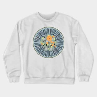 Diatom - Lindavia comensis (artwork) Crewneck Sweatshirt